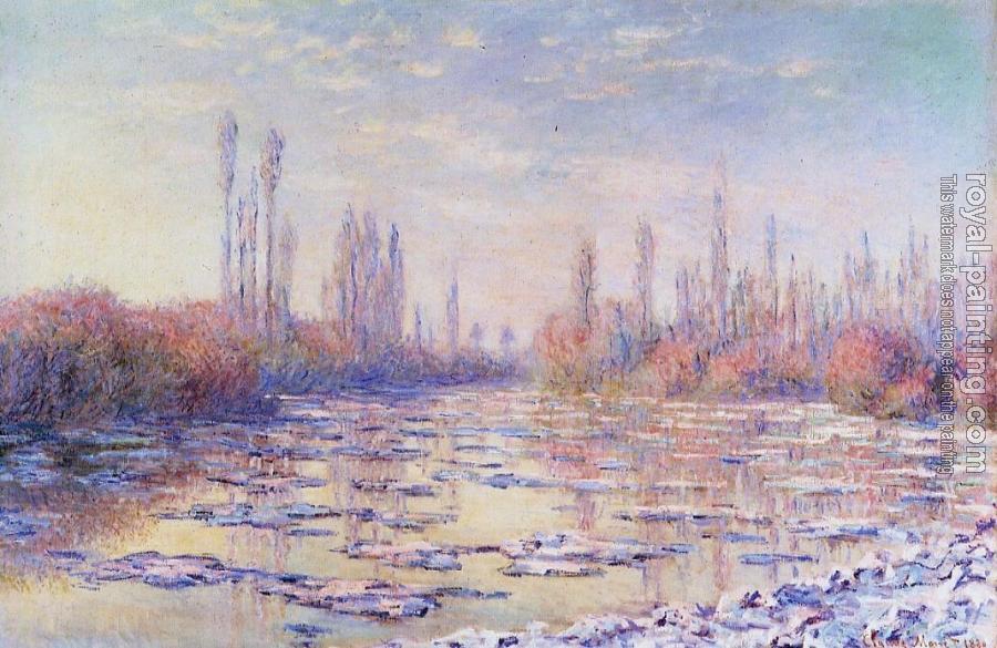 Claude Oscar Monet : Floating Ice